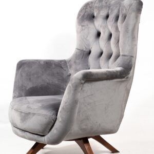 Grey Luxury Armchair